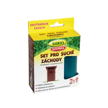 Čistič septiku a jímky Subio set pro suchá WC s urychlovačem