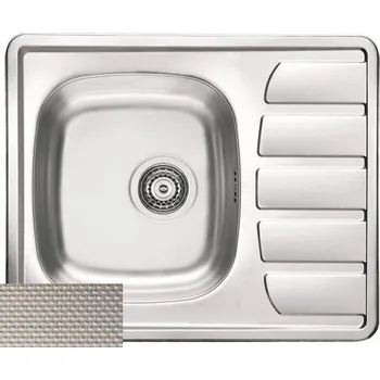 Nerezový dřez Casarredo Nerezový dřez ZOM 10 vestavný, dekor