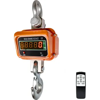 Průmyslová váha Jeřábová závěsná 5t váha OCS-5T dálkovým ovládáním 1kg / 5000kg