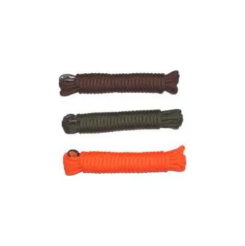 Vodítko pro psa Dogstore Vodítko stopovací lano černé 6 m/8 mm