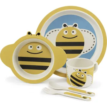 Sada nádobí ZOPA bambusová sada nádobí Bee