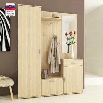 Předsíňová stěna Předsíň, dub sonoma, AMALIA