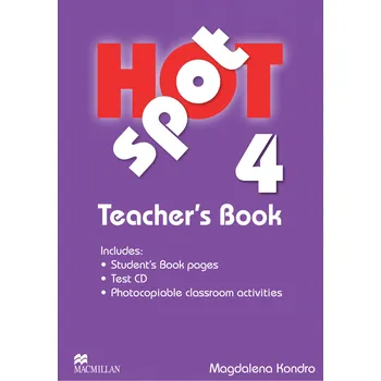 Anglický jazyk Hot Spot Level 4 - Teacher's Book + Test CD Pack - Granger Colin