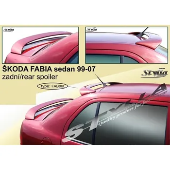 Tuning Stylla Střešní spoiler - stříška Škoda Fabia I Sedan (2001 - 2007) - FAB06L