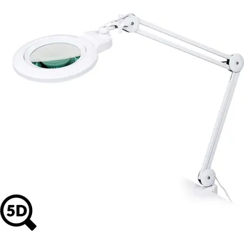 Lupa Servisní LED lampa s lupou IB-150, průměr 150mm, 5D