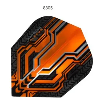 Příslušenství pro šipky Letky na šipky Harrows Plexus - orange 8305