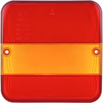 Zadní světlomet Kryt zadního světla na Zetor - 140x140 (červeno-oranžový)