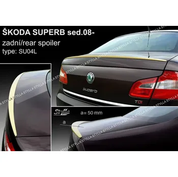 Tuning Stylla Zadní spoiler Škoda Superb II (2008 - 2013) - SU04L