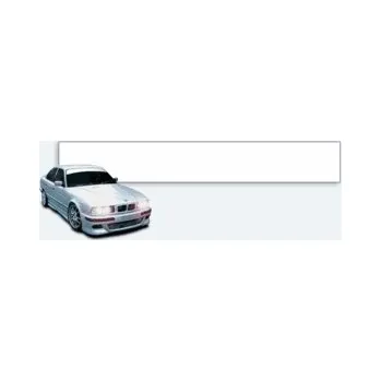 Samolepicí dekorace na vozidlo Polep na čelní okno, clonítko 140 x 16 cm, bílé