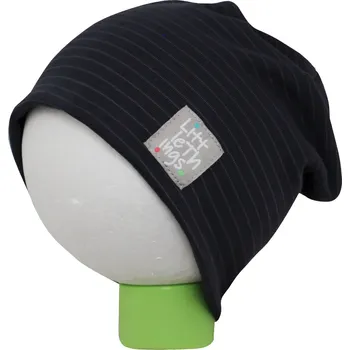 Čepice antracitová termolite čepice rovného střihu