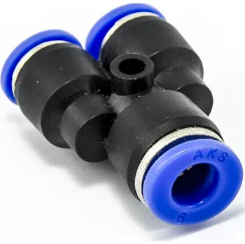 Výčepní technika John Guest DM Y rozdvojka a redukce z 6mm na 2x4mm