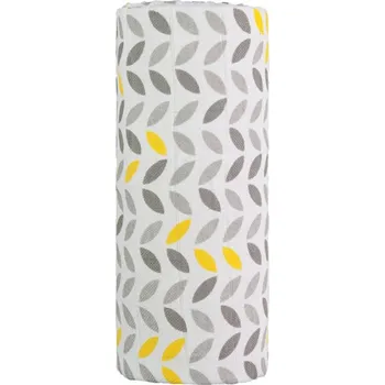 T-TOMI Tetra osuška 120 x 120 cm, Grey leafs