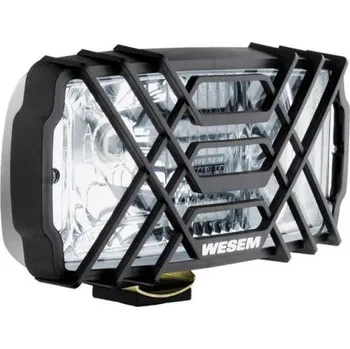 Přední světlomet Wesem Dálkové světlo HP5.26586, 220x123x120 mm, chromované s mřížkou, 1 ks