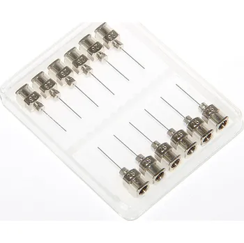 Nástroj na niť a příze Přesné nerezové dávkovací jehly 28G 12ks