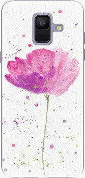 Pouzdro na mobilní telefon iSaprio Poppies Samsung Galaxy A6