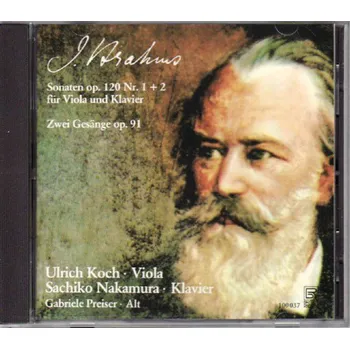Zahraniční hudba BRAHMS,J.: Sonatas Op. 120 Nr. 1,2 for Violin & Piano (CD)