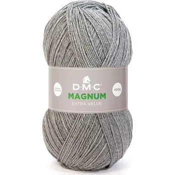 Příze Příze MAGNUM 400g, šedá - odstín 997