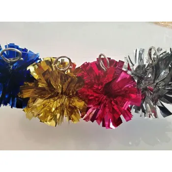 Klíčenka Minipompon stříbrný