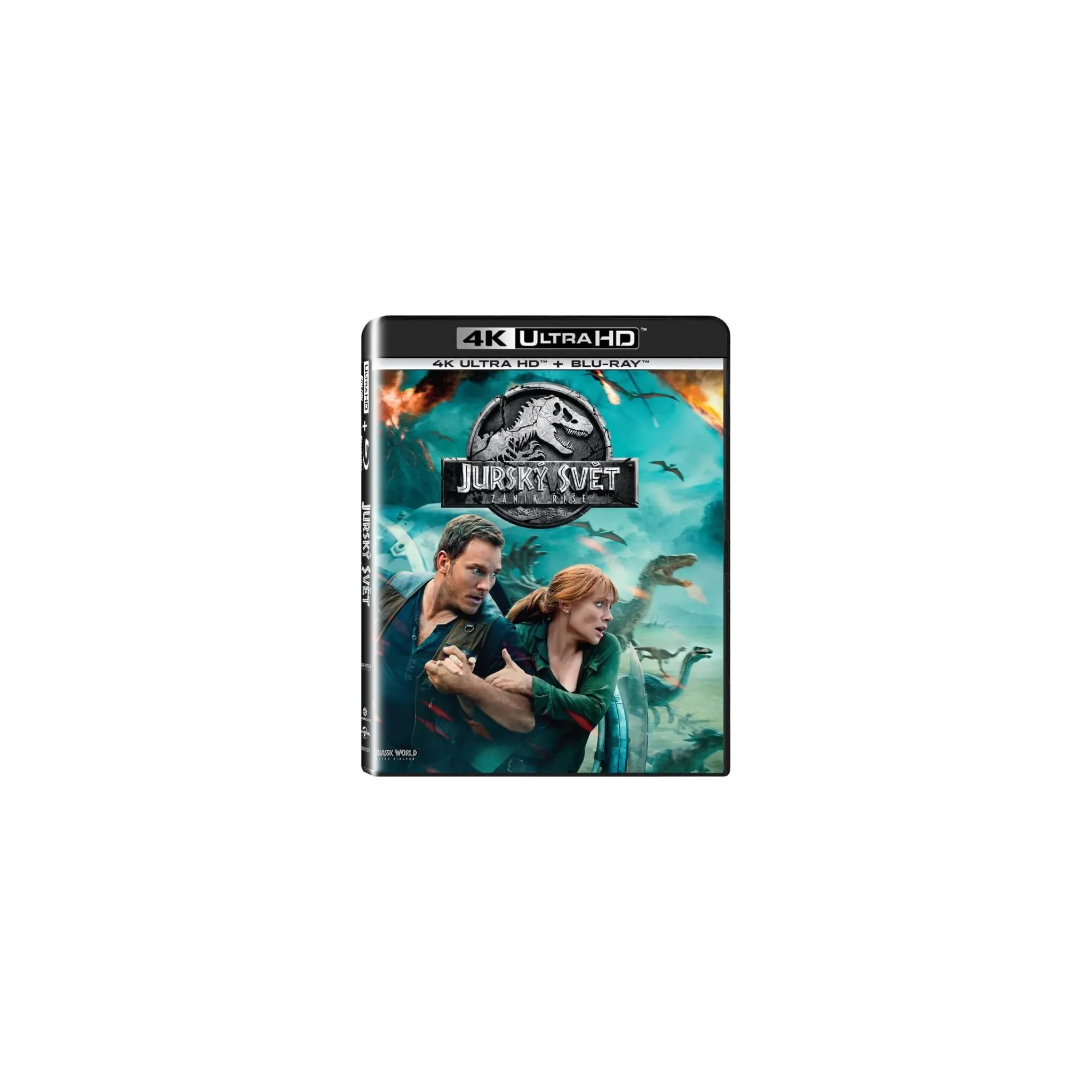 Fotografie 1 - Blu-ray film Blu-ray Jurský svět: Zánik říše 4K Ultra HD Blu-ray (2018) 2 disky