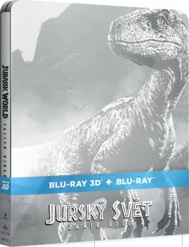 Blu-ray film Blu-ray Jurský svět: Zánik říše 3D + 2D Steelbook (2018) 2 disky