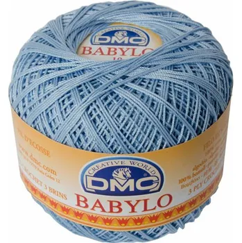 Příze Babylo 50g, síla 10, světle modrá - odstín 3840