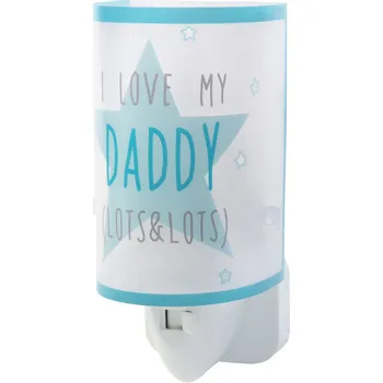 Dětské svítidlo Dalber Mummy & Daddy 1xE14 0,3 W modré