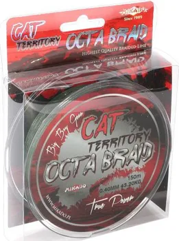 Mikado Cat Territory Octa Braid zelená 150 m