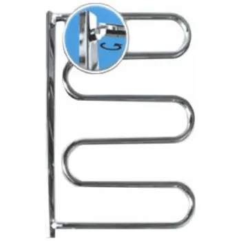 Sušák na prádlo Úsporný otočný elektrický sušák ručníků ES3 nerez 60W + doprava zdarma