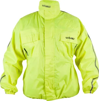 Moto bunda W-Tec Rainy fluo žlutá XS