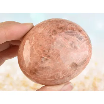 Přírodní kámen Adulár (živec) kámen hladký Madagaskar 65mm