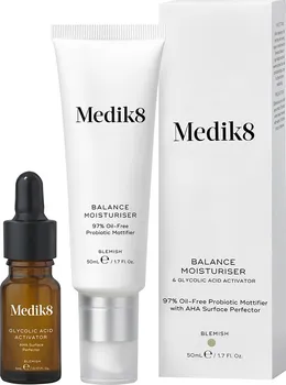 Léčba akné Medik8 Balance Moisturiser & Glycolic Acid Activator (Beta Moisturise) 50 ml
