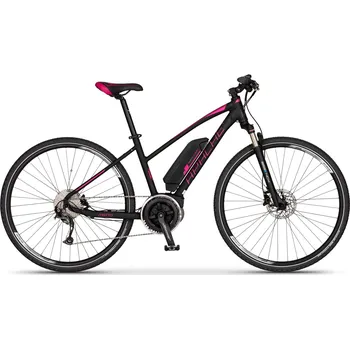 Elektrokolo Apache Matto lady Bosch Active Plus 500 Wh černé/růžové 2018 
