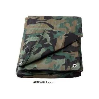Krycí plachta PE plachta 6x10 P60/80 maskovací
