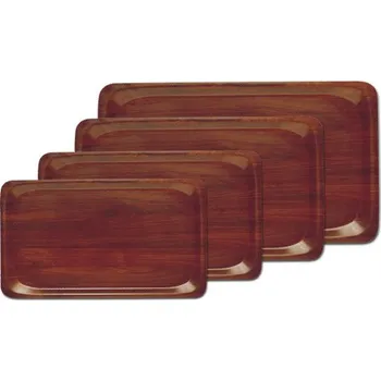 Cambro, Podnos jídelní ořech 32,5 x 53 cm, Capri