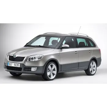 Nosič kol Příčníky Thule WingBar Evo Škoda Fabia Scout II Combi 2009-2014 s podélníky