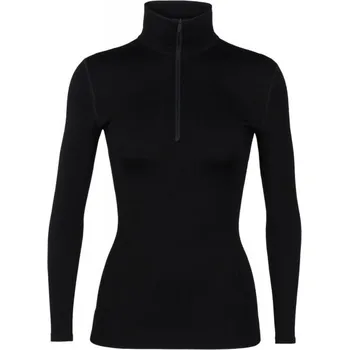 Dámské tričko Icebreaker Wmns 260 Tech Ls Half Zip černé