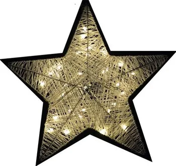 Vánoční osvětlení Nexos Trading D28302 hvězda 30 LED teplá bílá