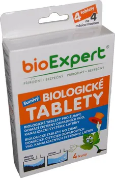 Čistič septiku a jímky Bioexpert tablety šumivé do septiku 4 ks