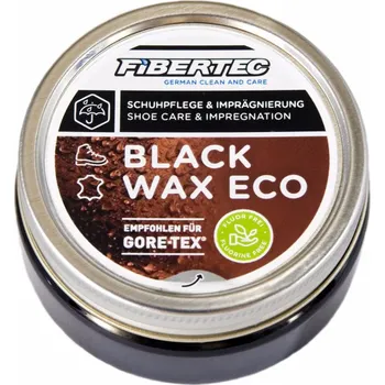 Přípravek pro údržbu obuvi Vosk Fibertec Black Wax Eco