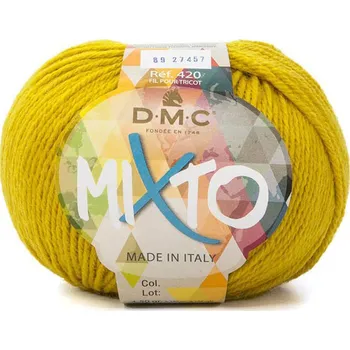 Příze Příze MIXTO 50g, žlutá - odstín 089