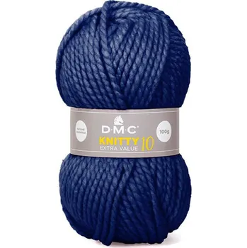 Příze Příze KNITTY 10 100g, tmavě modrá - odstín 971