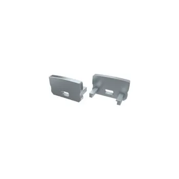 LED lišta LEDLabs Krytka koncová s otvorem HIGH pro profil LUMINES D, šedá