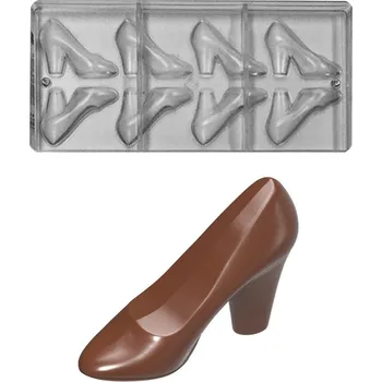 Nádoba na pečení Forma na pralinky párovací (střevíc 2x10g) 4x2 tvary/forma