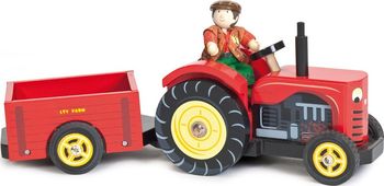 Dřevěná hračka Le Toy Van traktor Bertie