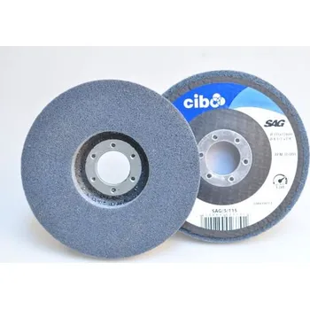 Brusný kotouč CIBO Brusný kotouč netkaná textilie 115x22 SiC 5 Soft Fine