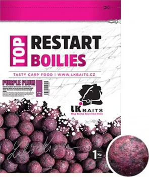 Boilies LK Baits Top ReStart Boilies 20 mm/5 kg Purple Plum