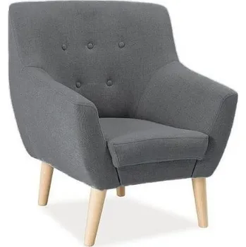 Křeslo MAMBA křeslo Amber šedé