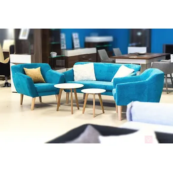 Sedací souprava MAMBA sedací souprava Beks tyrkysová 3+1+1