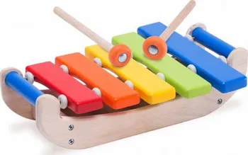 Hudební nástroj pro děti Wonderworld Dětský dřevěný xylofon barevný