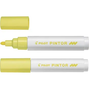 Pilot Pintor Marker Medium, pastelově žlutý